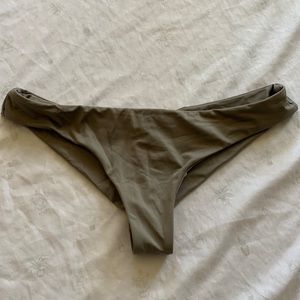 RCVA gray bikini bottoms